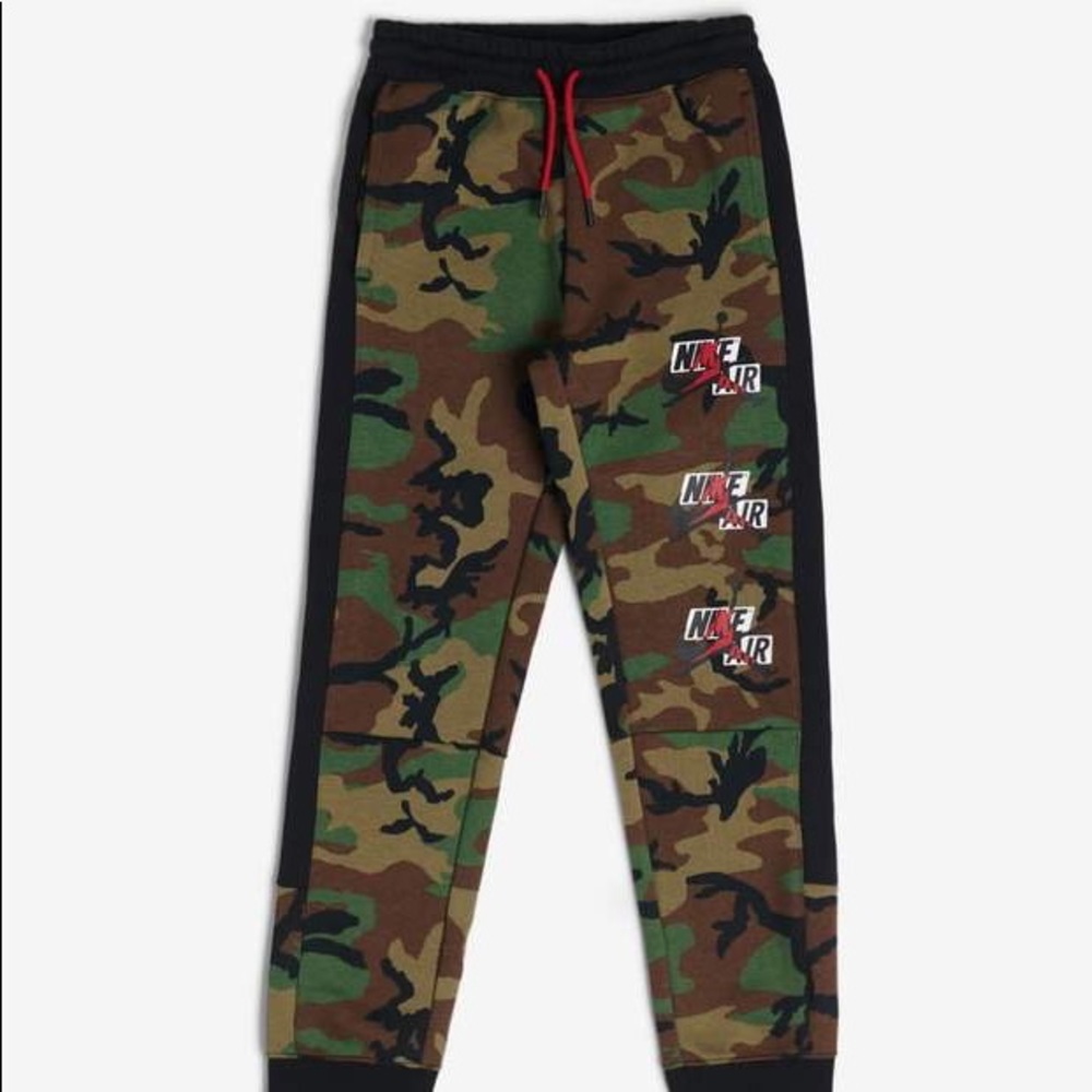 Nike Air Jordan Camo Fleece Pants